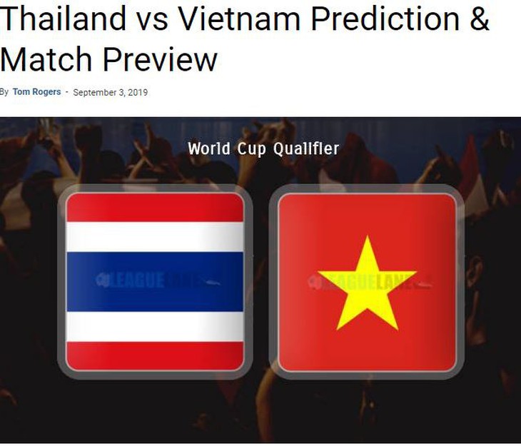 101 Great Goals và Football Predictions: Thái thắng 2-1, Betting Close: Việt Nam thắng 3-1 - Ảnh 1. 101 Great Goals và Football Predictions: Thái thắng 2-1, Betting Close: Việt Nam thắng 3-1 - Ảnh 1.