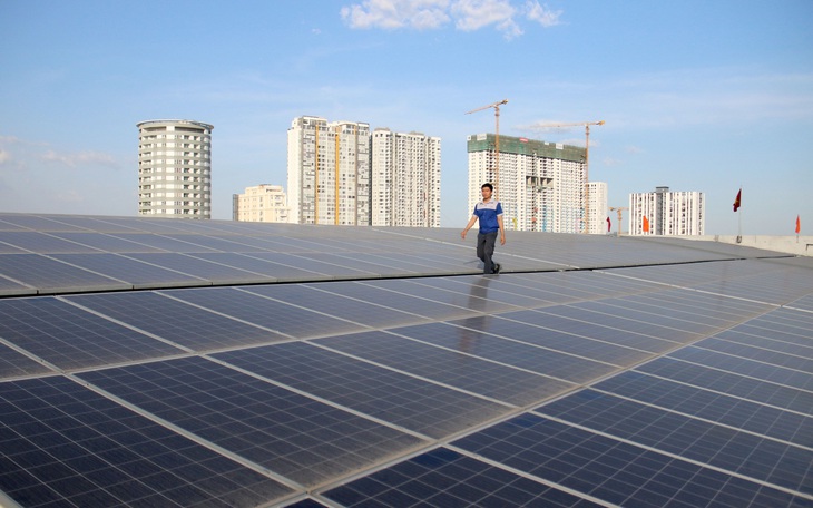 Siêu thị của Saigon Co.op dùng điện mặt trời