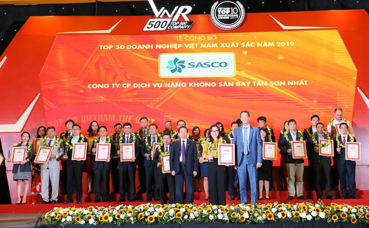 SASCO tiếp tục vào Top 50 Doanh nghiệp xuất sắc nhất VN năm 2019 - Ảnh 1.