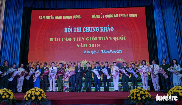 Khai mạc Hội thi chung khảo báo cáo viên giỏi toàn quốc 2019 - Ảnh 1.