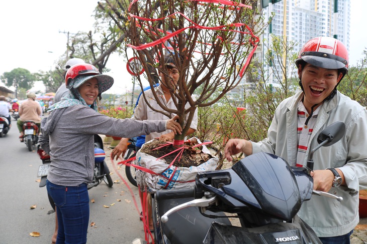 Mai, quất miền Tây vừa cập bến Bình Đông đã có người mua - Ảnh 8.