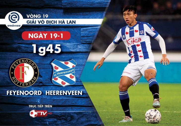 Heerenveen vắng 2 hậu vệ trụ cột, Văn Hậu có cơ hội đá chính? - Ảnh 1.