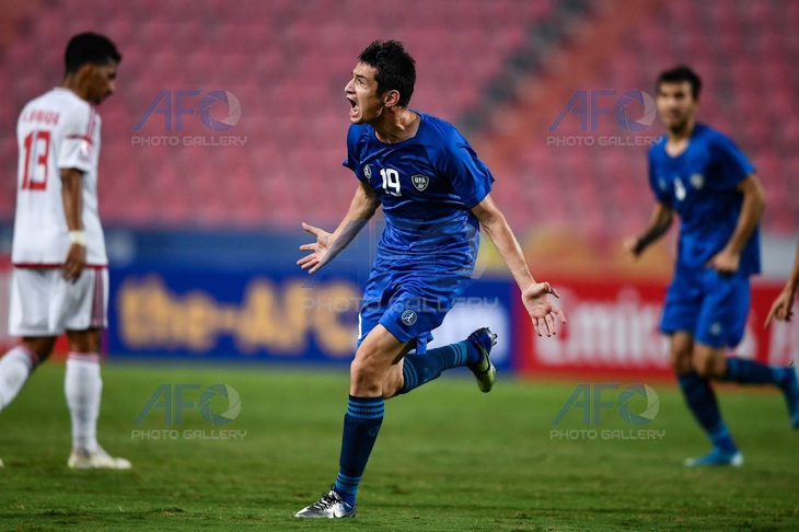 Đè bẹp UAE 5-1, ĐKVĐ U23 Uzbekistan đoạt vé vào bán kết - Ảnh 2.