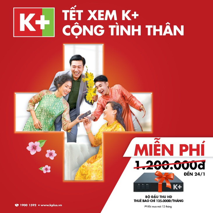 K+ miễn phí trọn bộ thiết bị cho thuê bao mới - Ảnh 1.