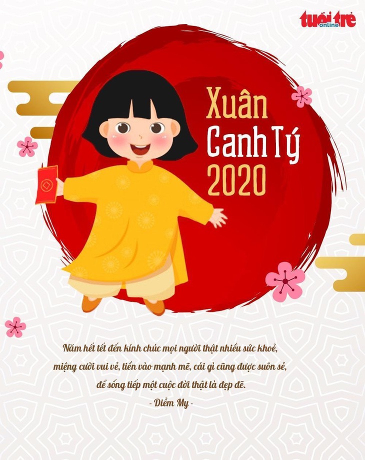 Thiệp chúc tết 2020 ý nghĩa gửi người thương yêu - Ảnh 3.