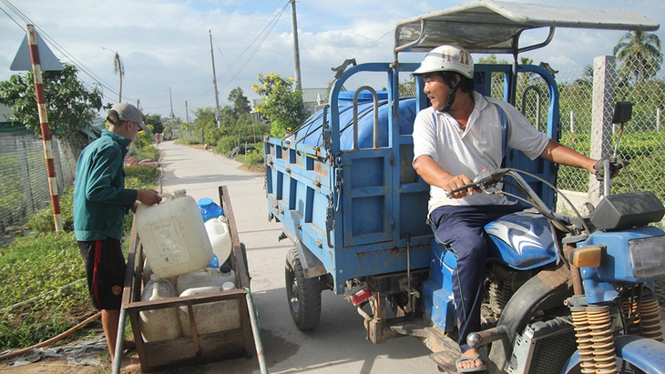 Miền Tây đối diện đợt hạn, mặn khốc liệt - Ảnh 1.