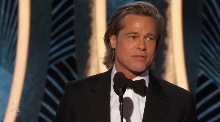 Brad Pitt và Leonardo khiến fan ‘phát cuồng’ tại Quả cầu vàng 2020 - Ảnh 2.