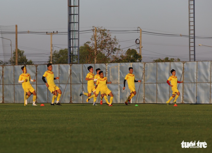 U23 Việt Nam trở lại đất vàng Buriram - Ảnh 1.