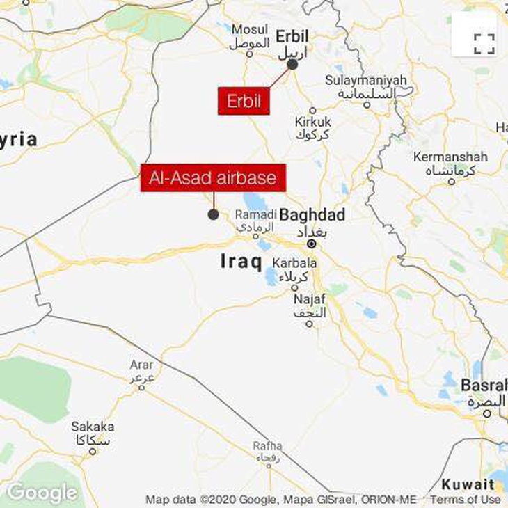 Iran nã hàng chục tên lửa vào căn cứ có lính Mỹ ở Iraq - Ảnh 6.