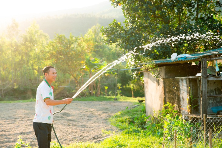 Vùng quê Quảng Kim hạnh phúc khi có nước sạch - Ảnh 1.