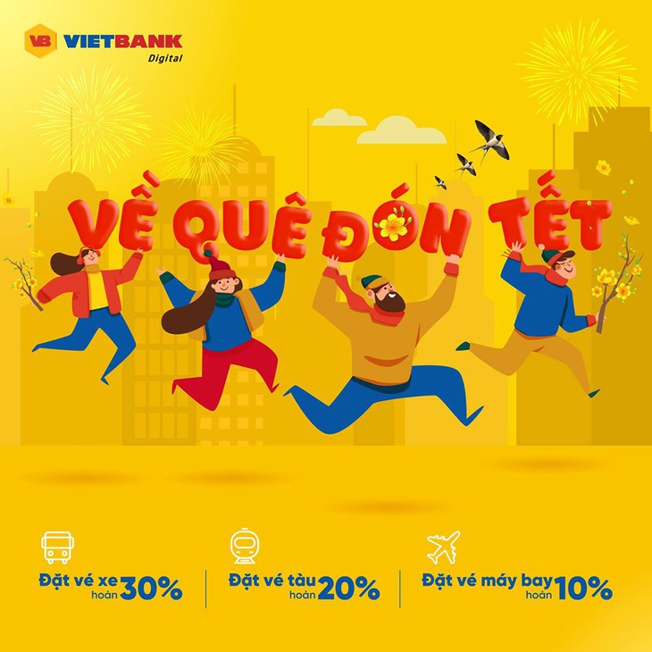 Đặt vé máy bay trên ứng dụng ngân hàng nhận ưu đãi tới 300.000 đồng - Ảnh 2.