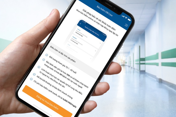 Ngân hàng cung cấp bảo hiểm qua ứng dụng - Ảnh 2.