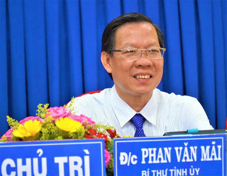 Ông Phan Văn Mãi tái đắc cử Bí thư Tỉnh ủy Bến Tre - Ảnh 1.