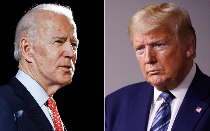 Hai ông Trump và Biden 