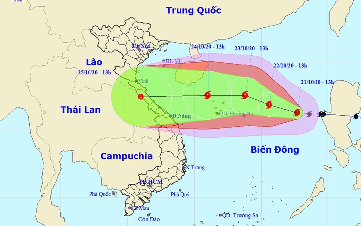 Bão số 8 vào đất liền, khả năng sẽ xuất hiện ngay bão số 9