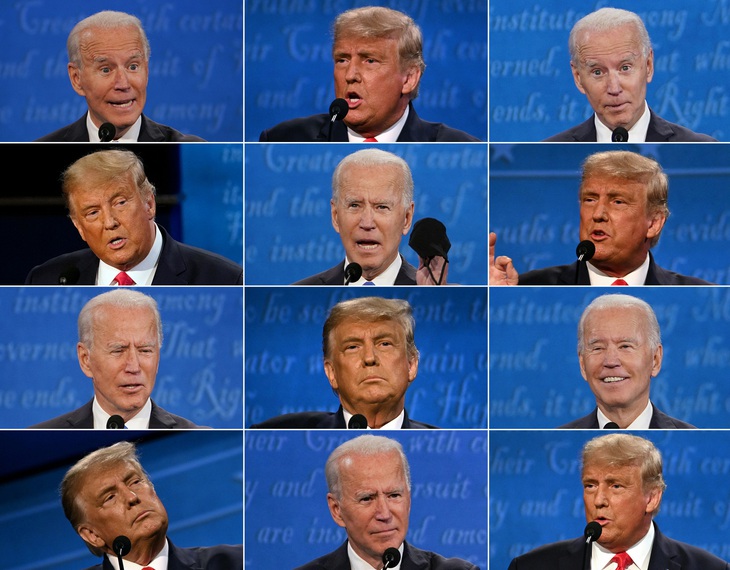 Tranh luận Trump - Biden lần cuối: Văn minh hơn nhưng có kịp đảo cục diện? - Ảnh 1.