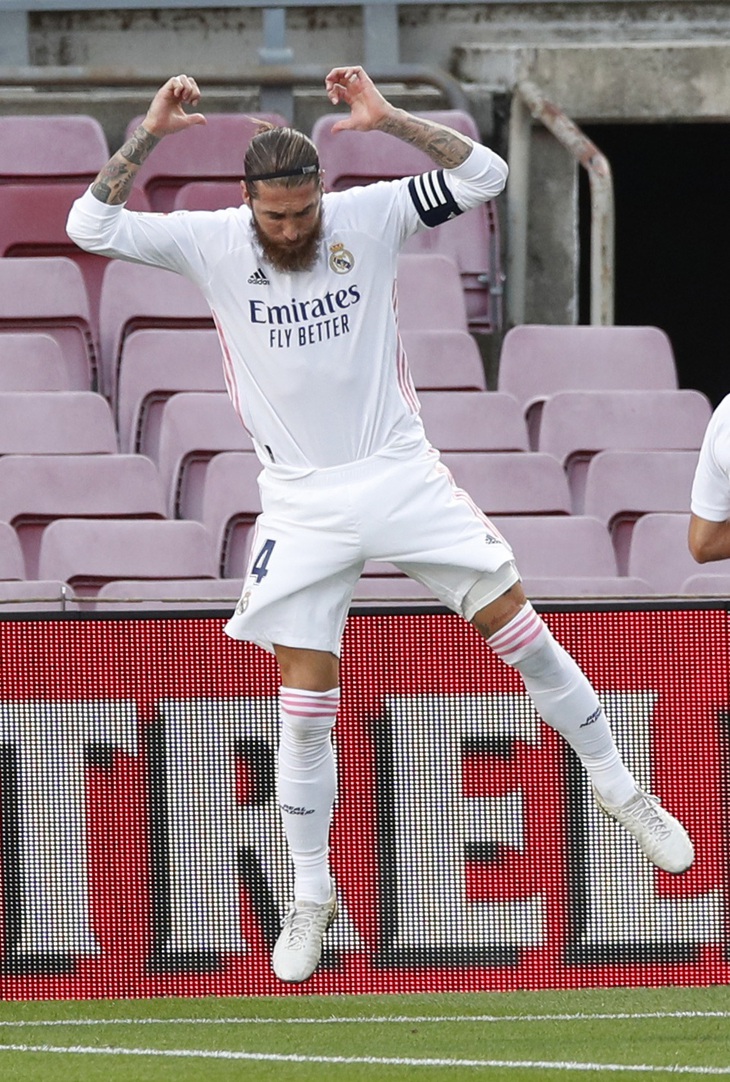 Real Madrid thắng Barca 3-1 tại Nou Camp - Ảnh 1.