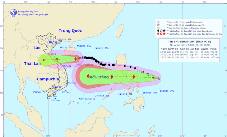Áp thấp nhiệt đới sẽ thành bão số 9 đi vào Biển Đông, mạnh và nguy hiểm hơn bão Damrey năm 2017 - Ảnh 1.
