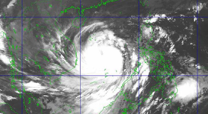 Bão số 9 mạnh nhất từ đầu năm, vẫn có thể tăng thêm cấp - Ảnh 1.