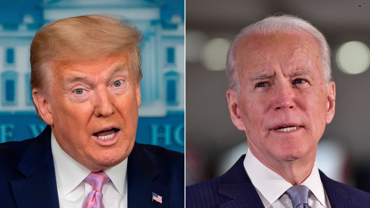 Ông Trump cười nhạo: Biden không nhớ nổi tên tôi - Ảnh 1.