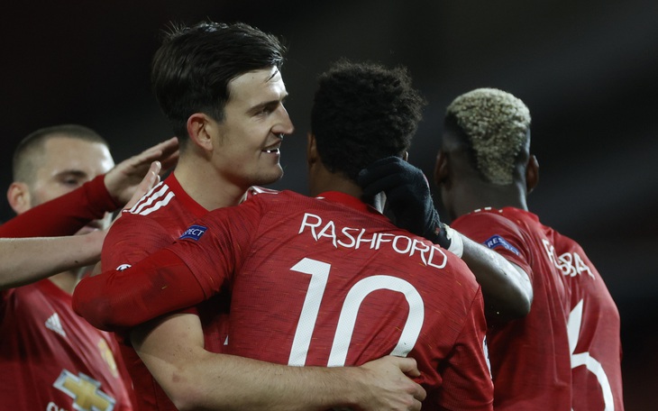 Rashford lập hat-trick, Man United hủy diệt Leipzig