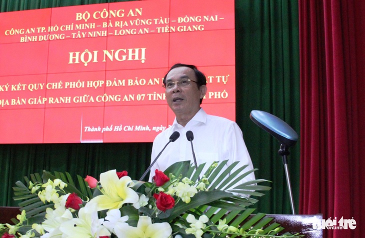 Bảy tỉnh thành phía Nam ký kết đảm bảo an ninh trật tự - Ảnh 1. Bảy tỉnh thành phía Nam ký kết đảm bảo an ninh trật tự - Ảnh 1.