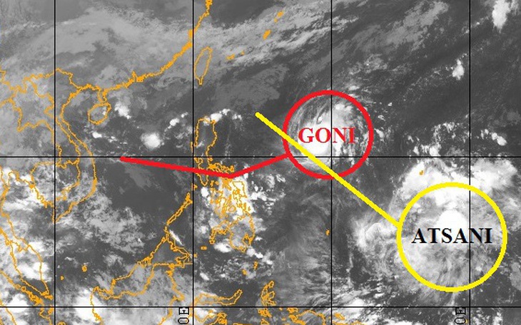 Bão Goni đang tăng cấp, Nam Trà My tiếp tục mưa