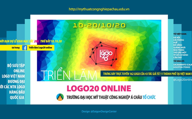 Triển lãm trực tuyến thế giới logo Việt đẹp trong ba thập niên