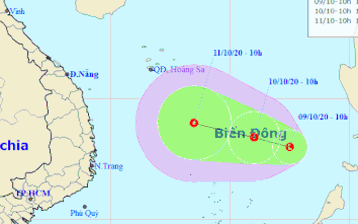 Mưa lũ chưa qua, Biển Đông hình thành vùng áp thấp mới hướng vào miền Trung