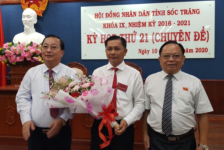 Ông Trần Văn Lâu được bầu làm chủ tịch tỉnh Sóc Trăng - Ảnh 1. Ông Trần Văn Lâu được bầu làm chủ tịch tỉnh Sóc Trăng - Ảnh 1.