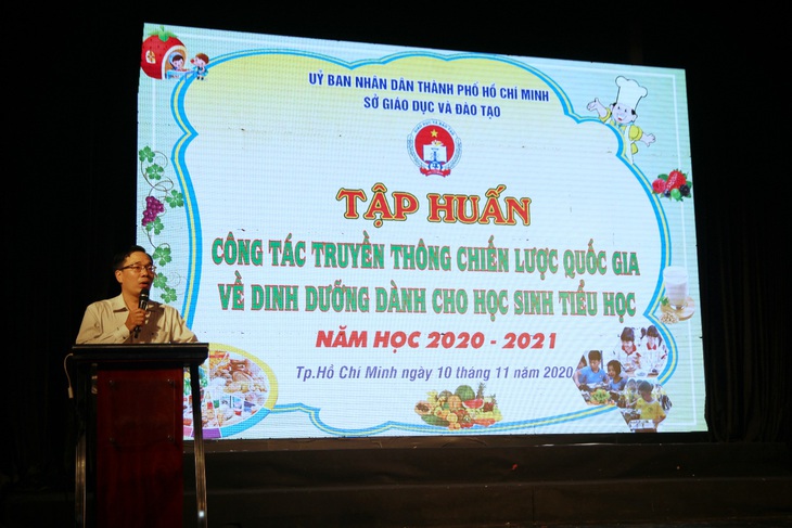 Nâng cao chất lượng dinh dưỡng học đường tại TP.HCM - Ảnh 1.