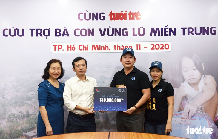 Phúc Sinh Group cùng báo Tuổi Trẻ hỗ trợ bà con miền Trung - Ảnh 1. Phúc Sinh Group cùng báo Tuổi Trẻ hỗ trợ bà con miền Trung - Ảnh 1.