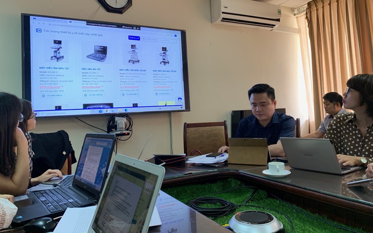 Lần đầu công khai giá trang thiết bị, sinh phẩm, vật tư y tế trên Internet