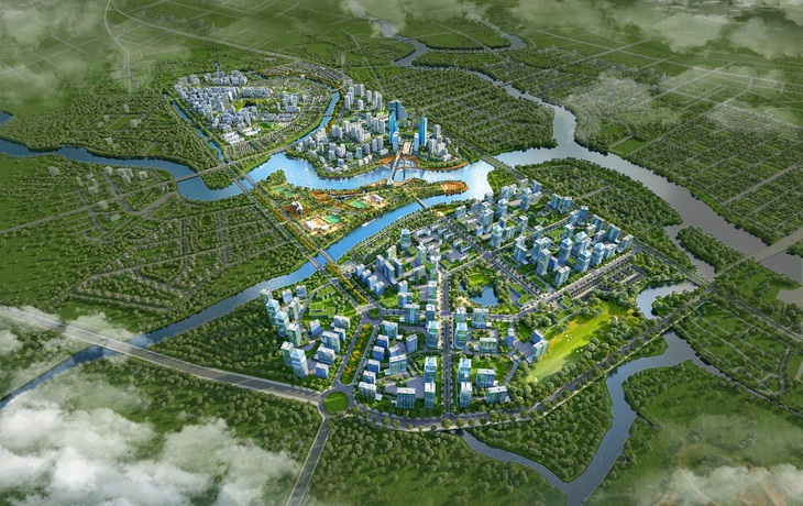Thành phố thu nhỏ 350ha tạo sức bật cho vùng đô thị Nam Sài Gòn - Ảnh 2. Thành phố thu nhỏ 350ha tạo sức bật cho vùng đô thị Nam Sài Gòn - Ảnh 2.