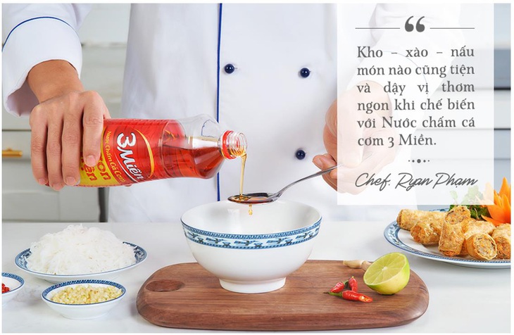 Nước chấm cá cơm 3 Miền - lựa chọn của Chef Ryan Phạm - Ảnh 2.