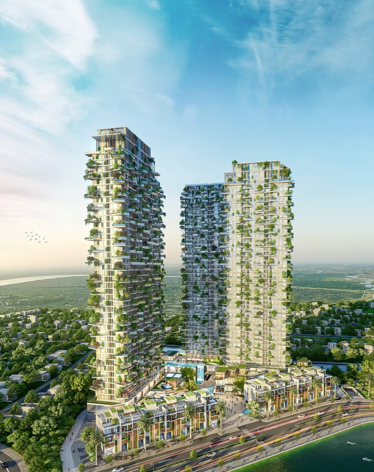 Ecopark xây dựng tháp xanh cao nhất thế giới - Ảnh 3.