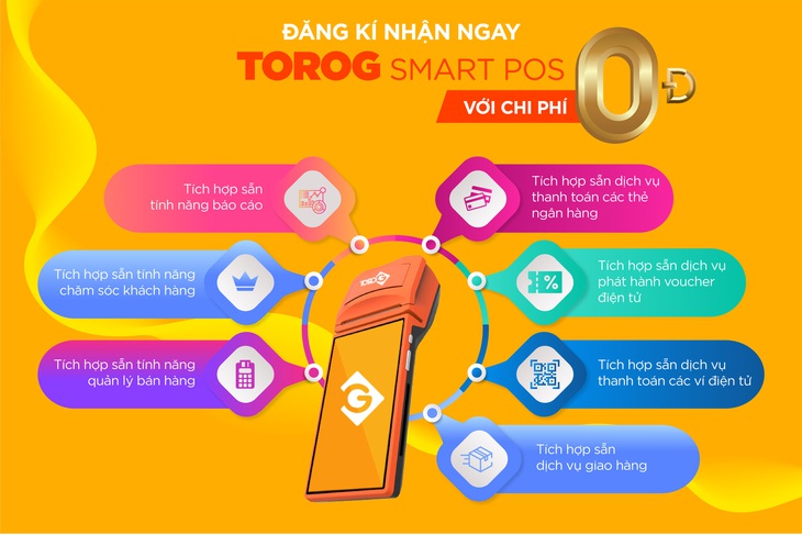 ToroG - Smart POS đáp ứng xu hướng hiện đại thanh toán không dùng tiền mặt - Ảnh 4.