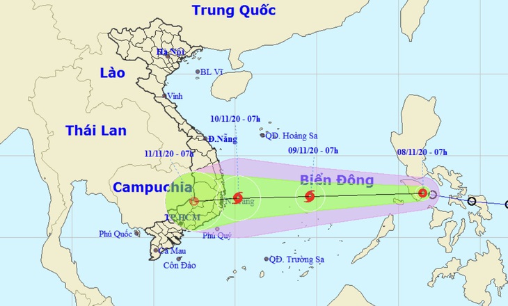 TP.HCM mát lạnh vào sáng sớm, Biển Đông sắp đón bão số 12 - Ảnh 1.