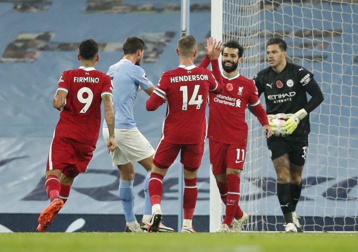 De Bruyne đá hỏng penalty, Man City bị Liverpool cầm chân - Ảnh 1.