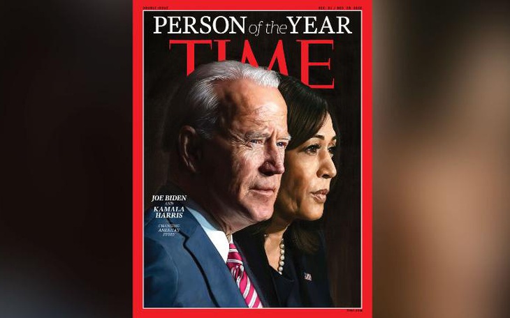 Ông Biden và bà Harris là Nhân vật năm 2020 của tạp chí Time