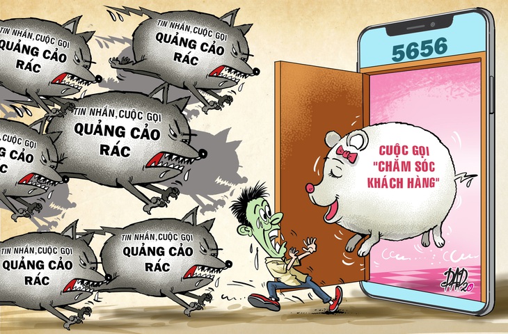 Tin nhắn, cuộc gọi rác: Chặn rồi nào đã được yên! - Ảnh 1.