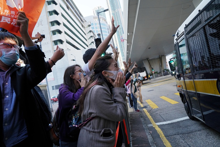 Mỹ - Trung so găng chuyện Hong Kong - Ảnh 1.