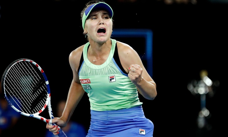 Ngược dòng hạ Muguruza, Sofia Kenin lần đầu đoạt danh hiệu Grand Slam - Ảnh 1.