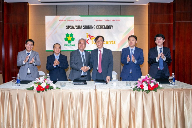 SK Lubricants sáp nhập với Mekong Petrochemical JSC - Ảnh 1. SK Lubricants sáp nhập với Mekong Petrochemical JSC - Ảnh 1.