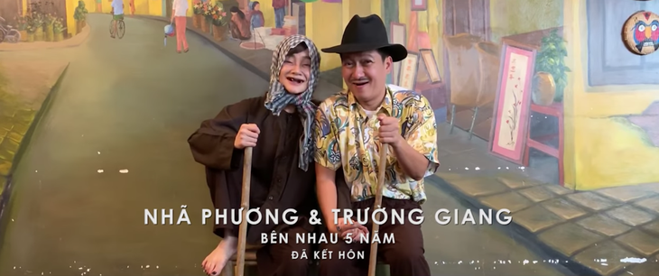 Trường Giang - Nhã Phương thành đôi vợ chồng già trong MV của Đức Phúc - Ảnh 4.