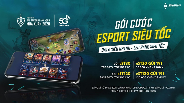 Viettel Telecom và Liên Quân Mobile công bố gói data Esport Siêu Tốc - Ảnh 2.