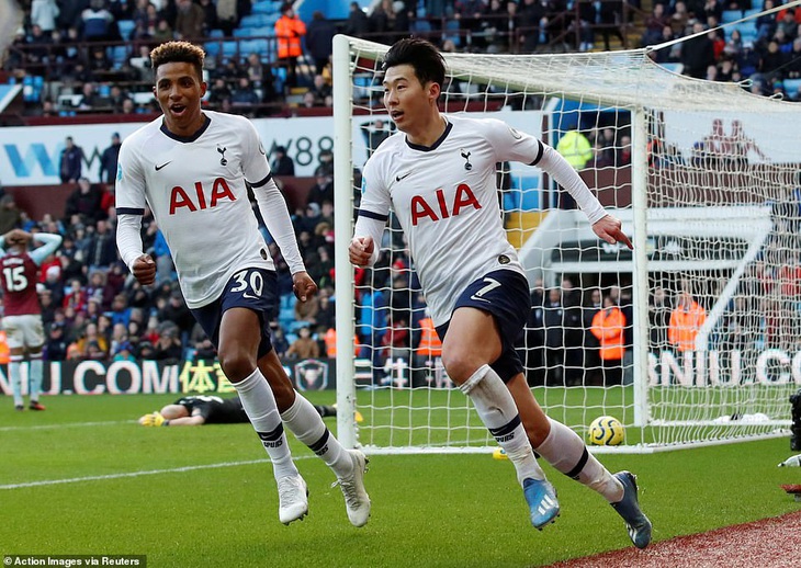 Son Heung Min lập cú đúp, Tottenham thắng nghẹt thở Aston Villa - Ảnh 3.