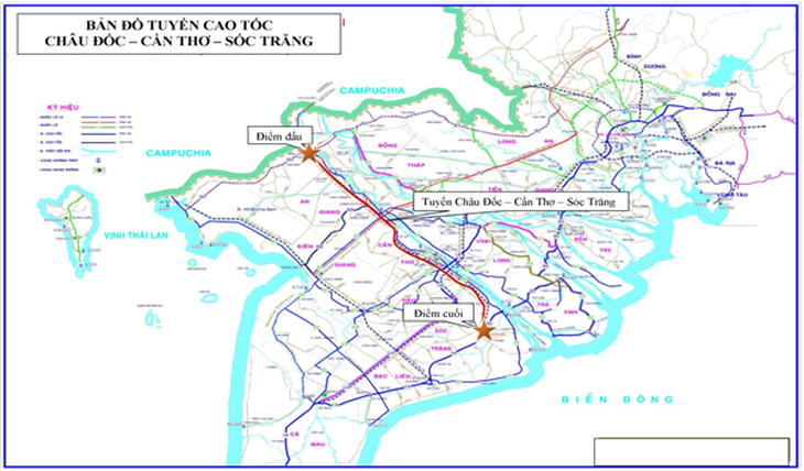 Lập dự án xây dựng 2 tuyến cao tốc ở miền Tây hơn 67.400 tỉ đồng - Ảnh 1.