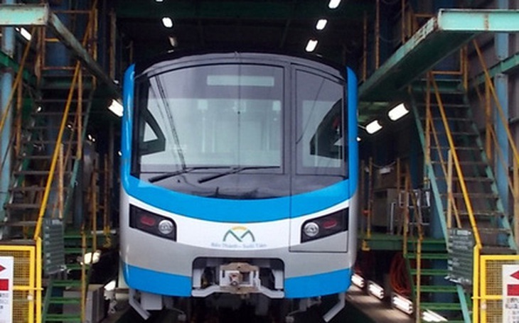 Hai đoàn tàu metro số 1 sẽ nhập về giữa năm nay