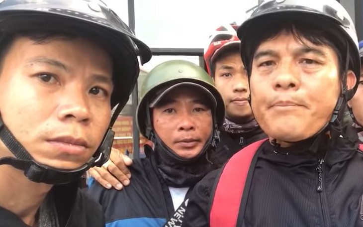 Công an làm việc với 